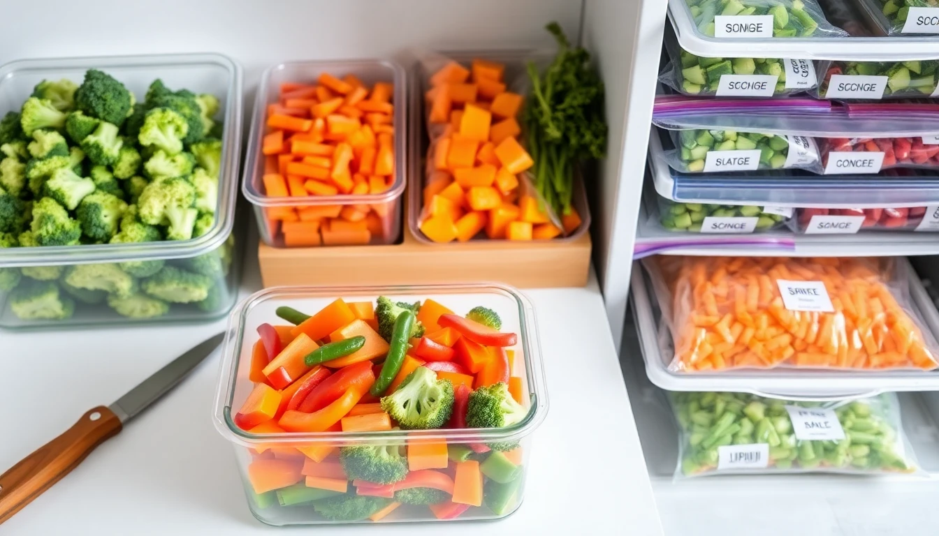 냉동보관 가능한 채소 손질법과 양념 보관 팁: 2025년 최신 가이드