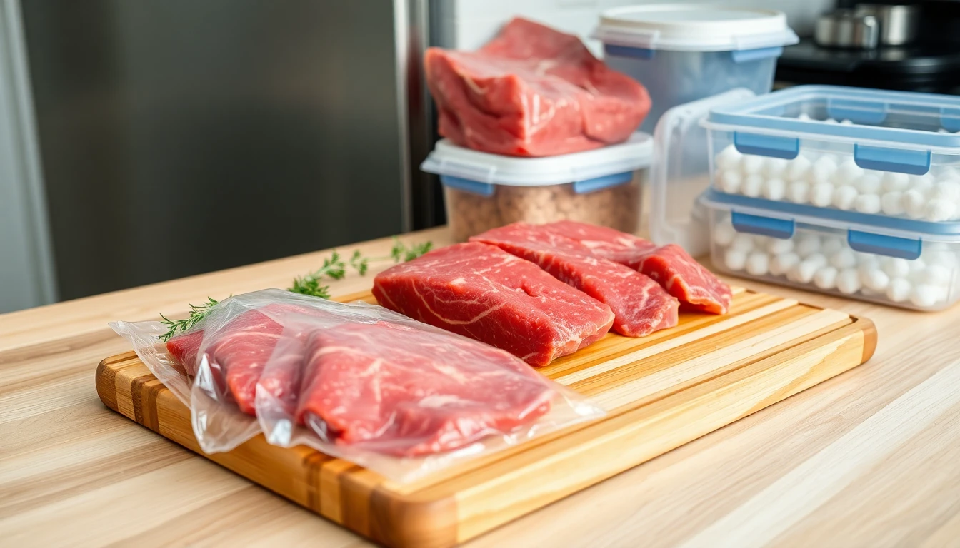 냉동 육류 해동 후 신선하게 보관하는 방법: 2025년 최신 가이드