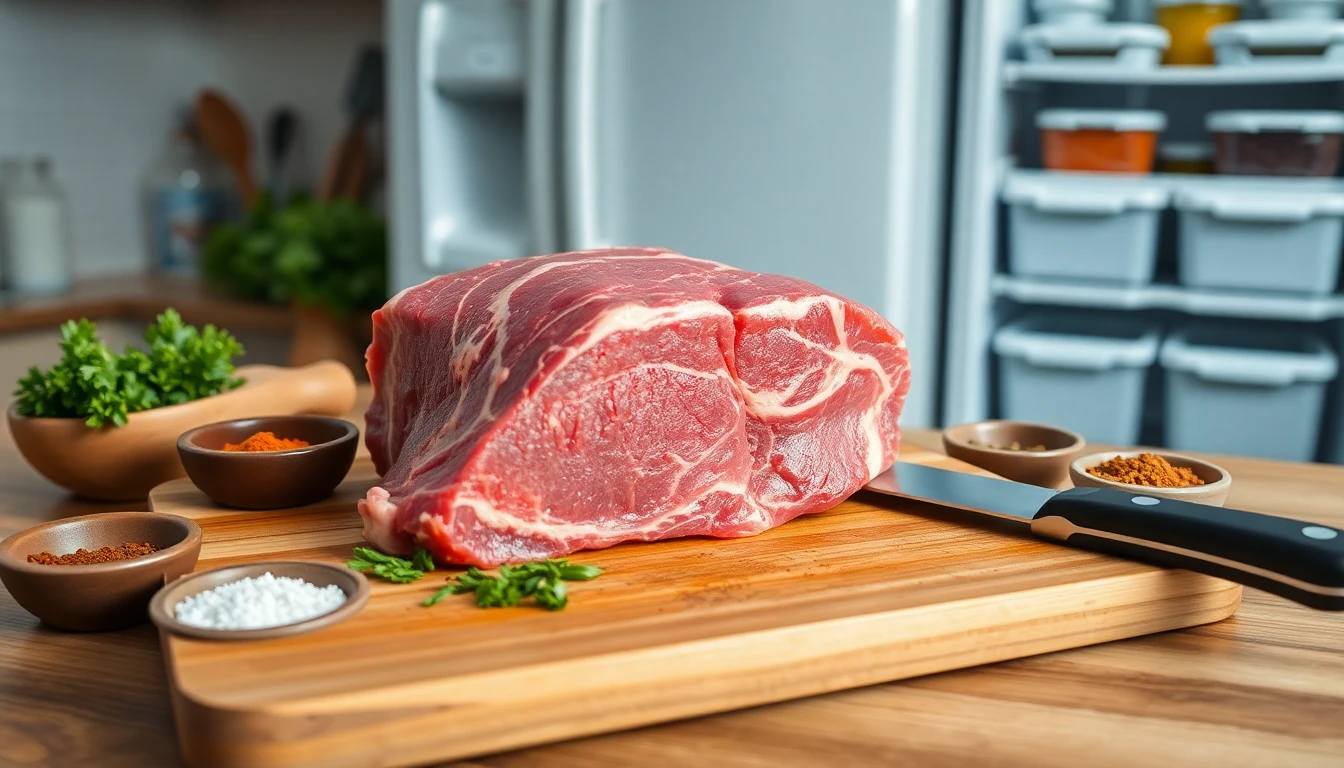 냉동 육류 해동 후 올바른 손질법과 양념 재료 보관 방법