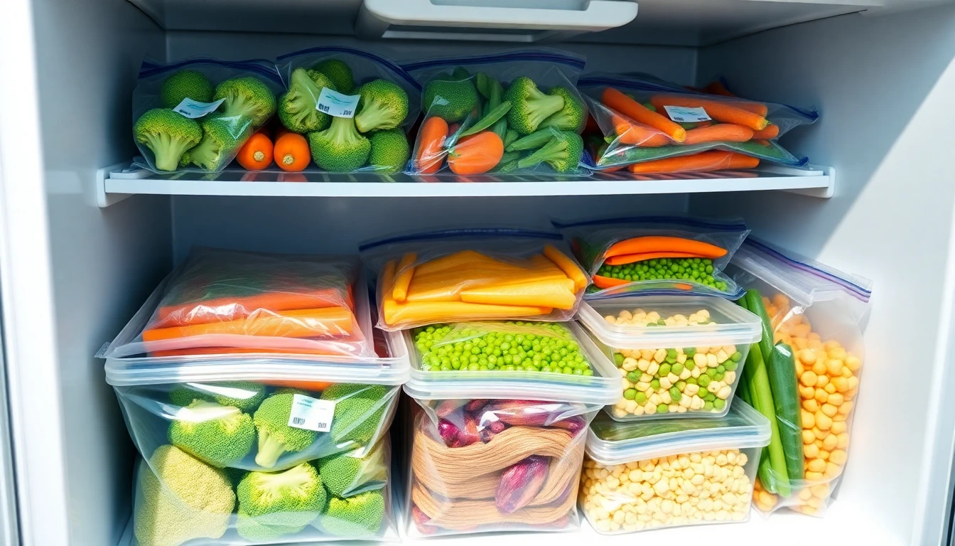 냉동실 채소 보관의 완벽 가이드: 신선함을 오래 유지하고 맛있게 조리하는 전문가 팁