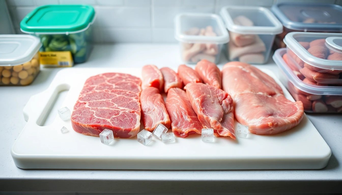 냉동 육류 해동 후 신선함을 유지하는 좋은 보관법