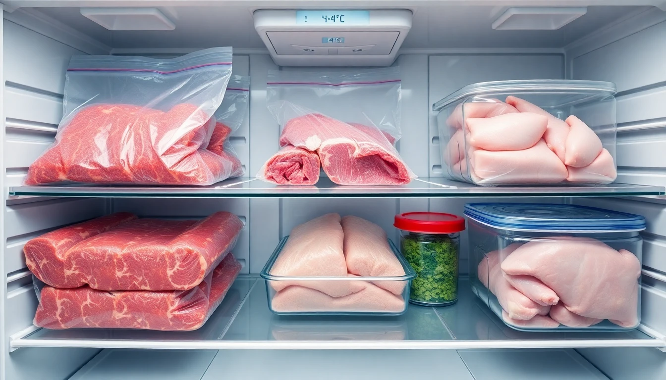 냉동 육류 해동 후 신선하게 보관하는 좋은 가이드