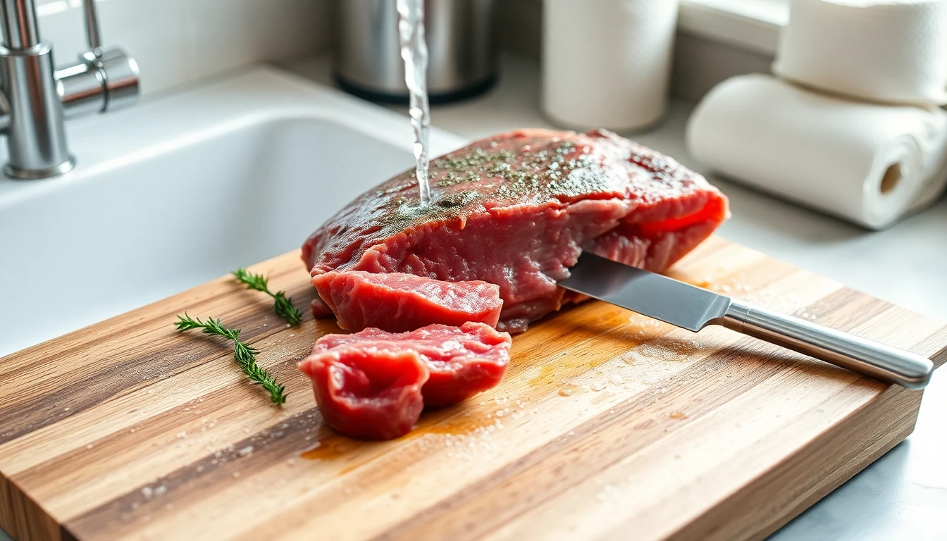 냉동 육류 해동 후 안전한 손질법과 적정 보관기간 가이드