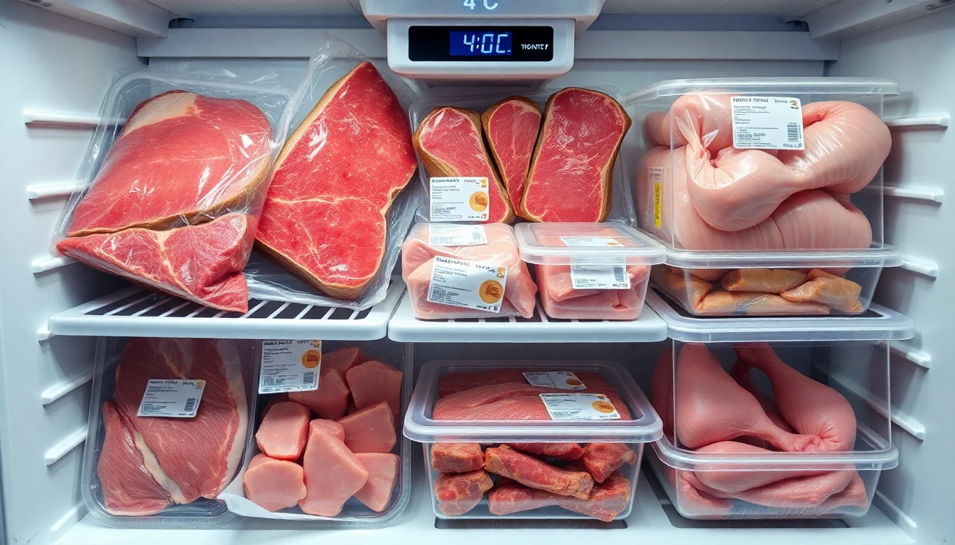 냉동 육류 해동 후 신선하게 보관하는 완벽 가이드
