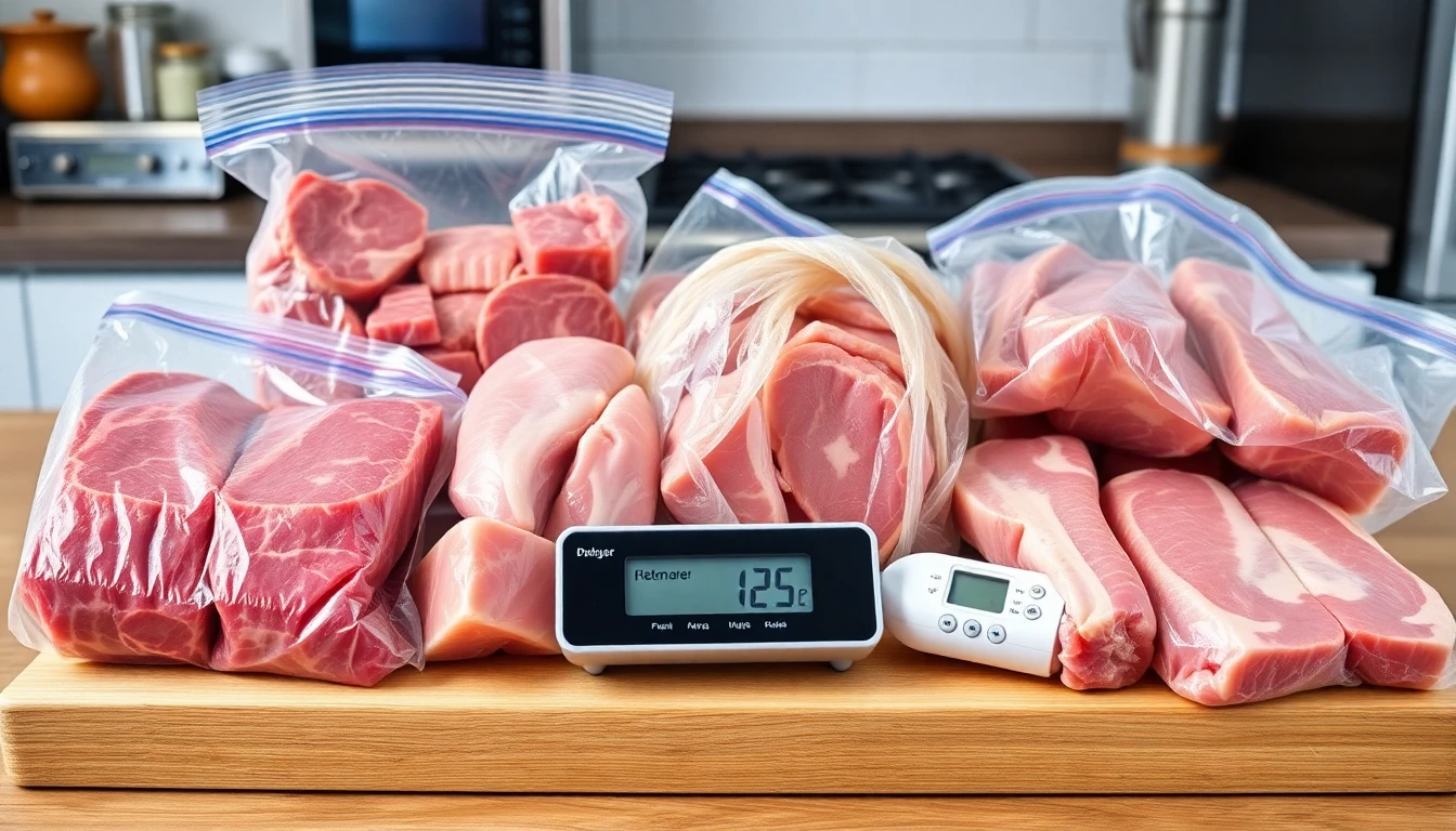 냉동 육류 올바른 해동법과 보관 기간 완전 가이드