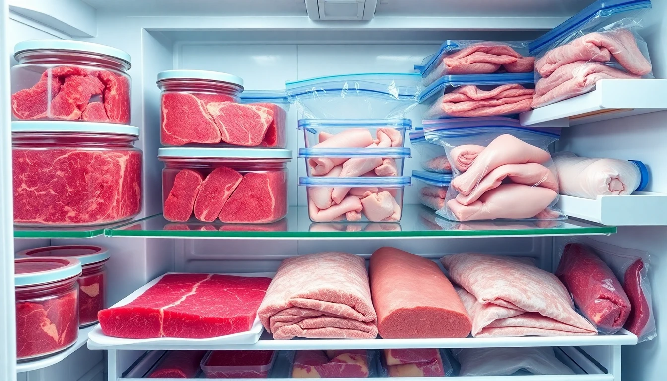 냉동 육류 해동 후 신선하게 보관하는 완벽 가이드