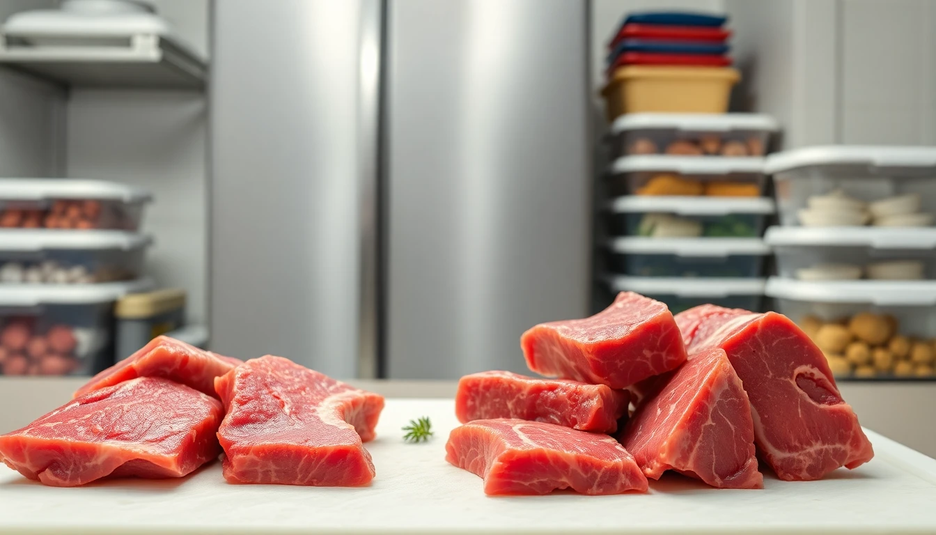 냉동 육류 해동 후 신선하게 보관하는 완벽 가이드