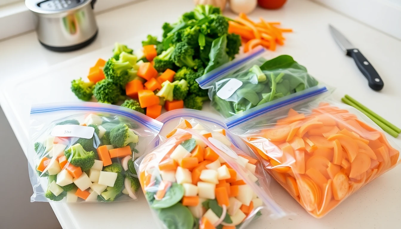 냉동보관 가능한 채소 손질법과 양념 육류 보관 기간 완벽 가이드