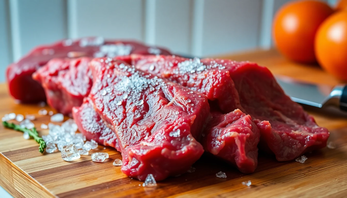 냉동 육류 해동 후 신선도 유지하는 완벽 손질법