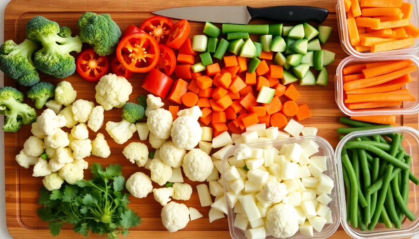 겨울철 냉동보관 가능한 채소 손질법과 요리재료 활용 완전가이드