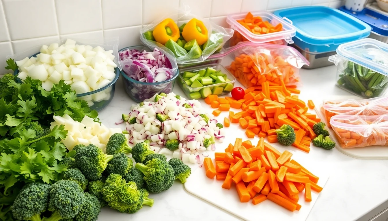 냉동보관 가능한 채소 손질법과 육류 양념 재료의 올바른 보관 방법