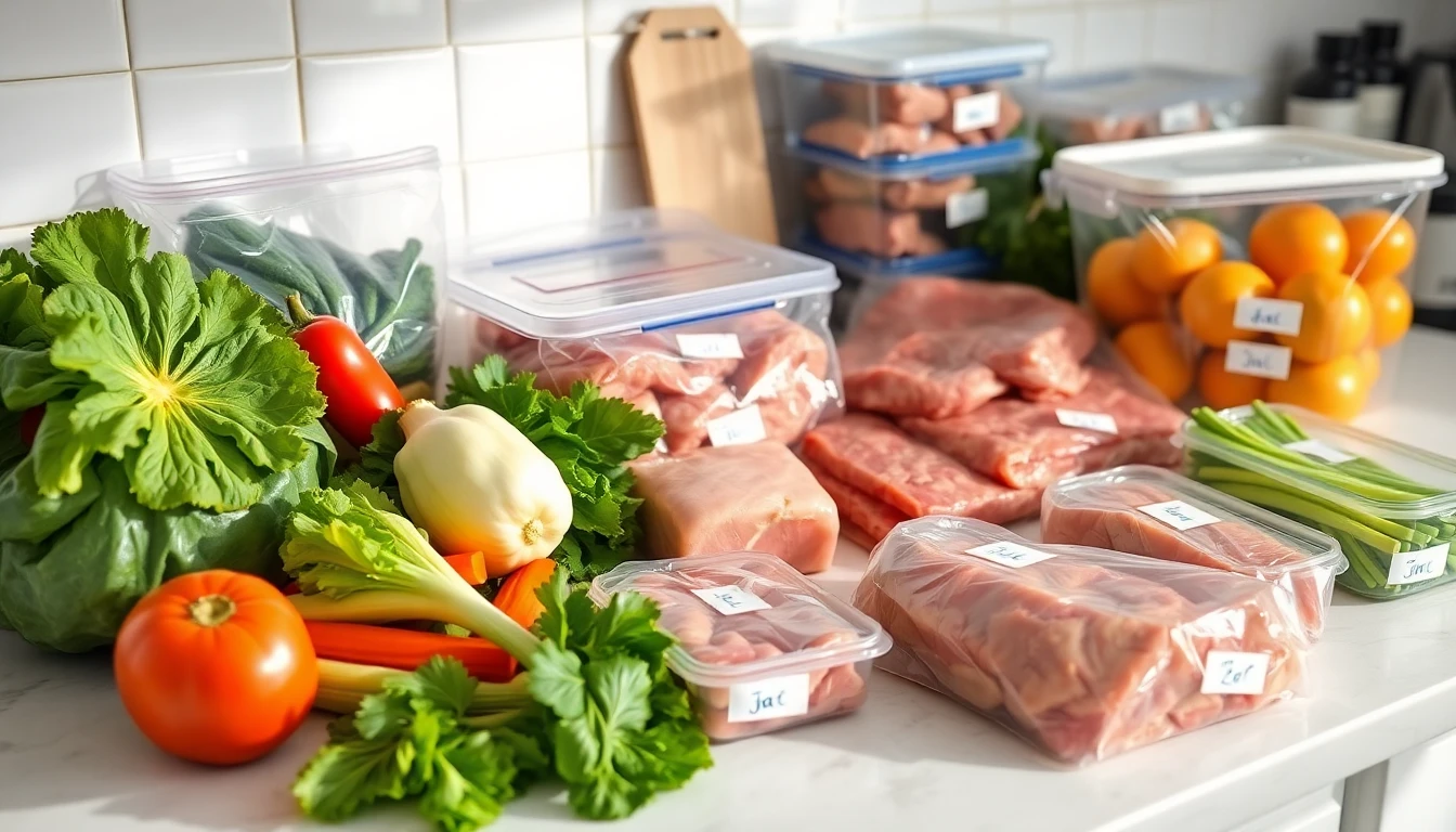 냉동보관 가능한 식재료 손질법과 양념 보관 기간 완벽 가이드