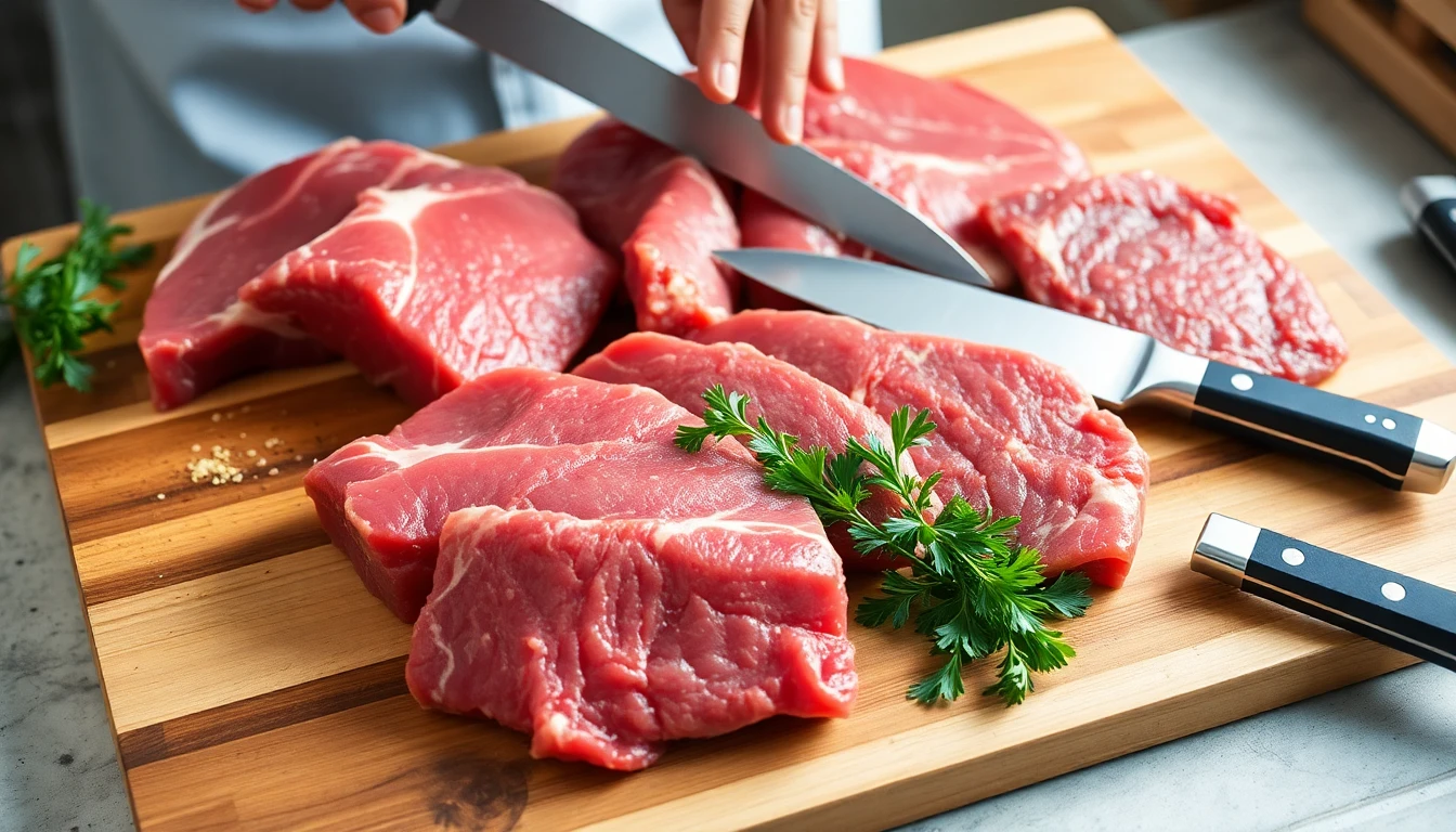 냉동 육류 해동 후 신선도 유지하는 손질법