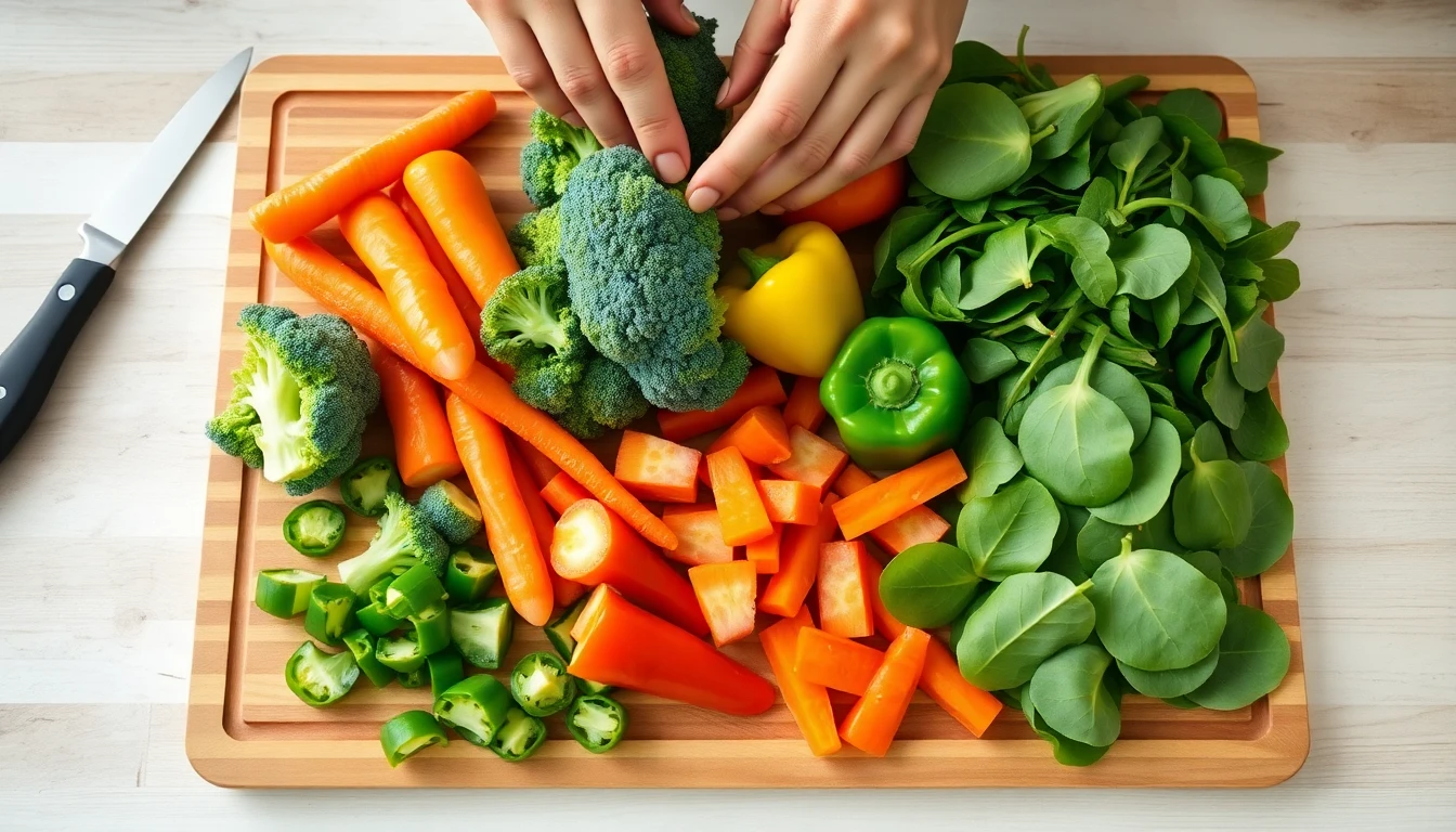 냉동보관 가능한 채소 손질법과 요리재료 준비방법