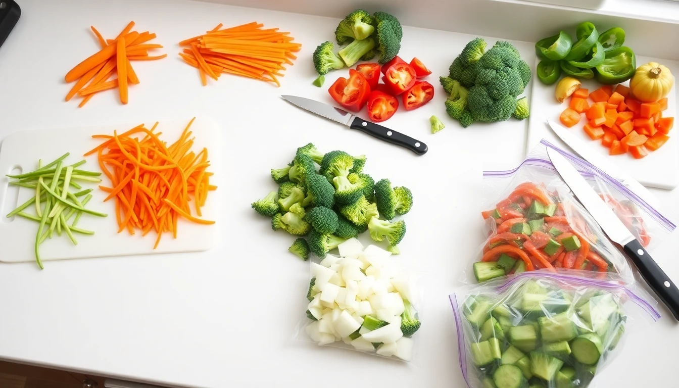 냉동보관 가능한 채소 손질법과 양념 육류 활용으로 만드는 간편 요리법