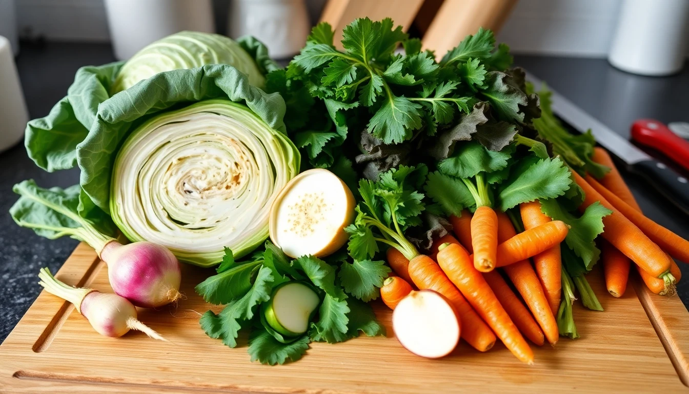 겨울철 채소 냉동보관 손질법과 요리재료 활용법