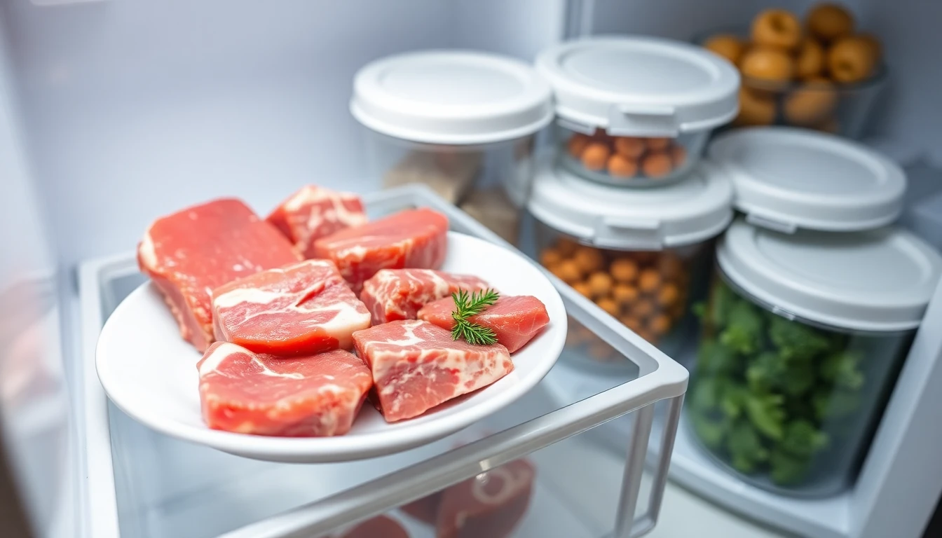 냉동 육류 해동 후 신선도를 유지하는 올바른 보관법