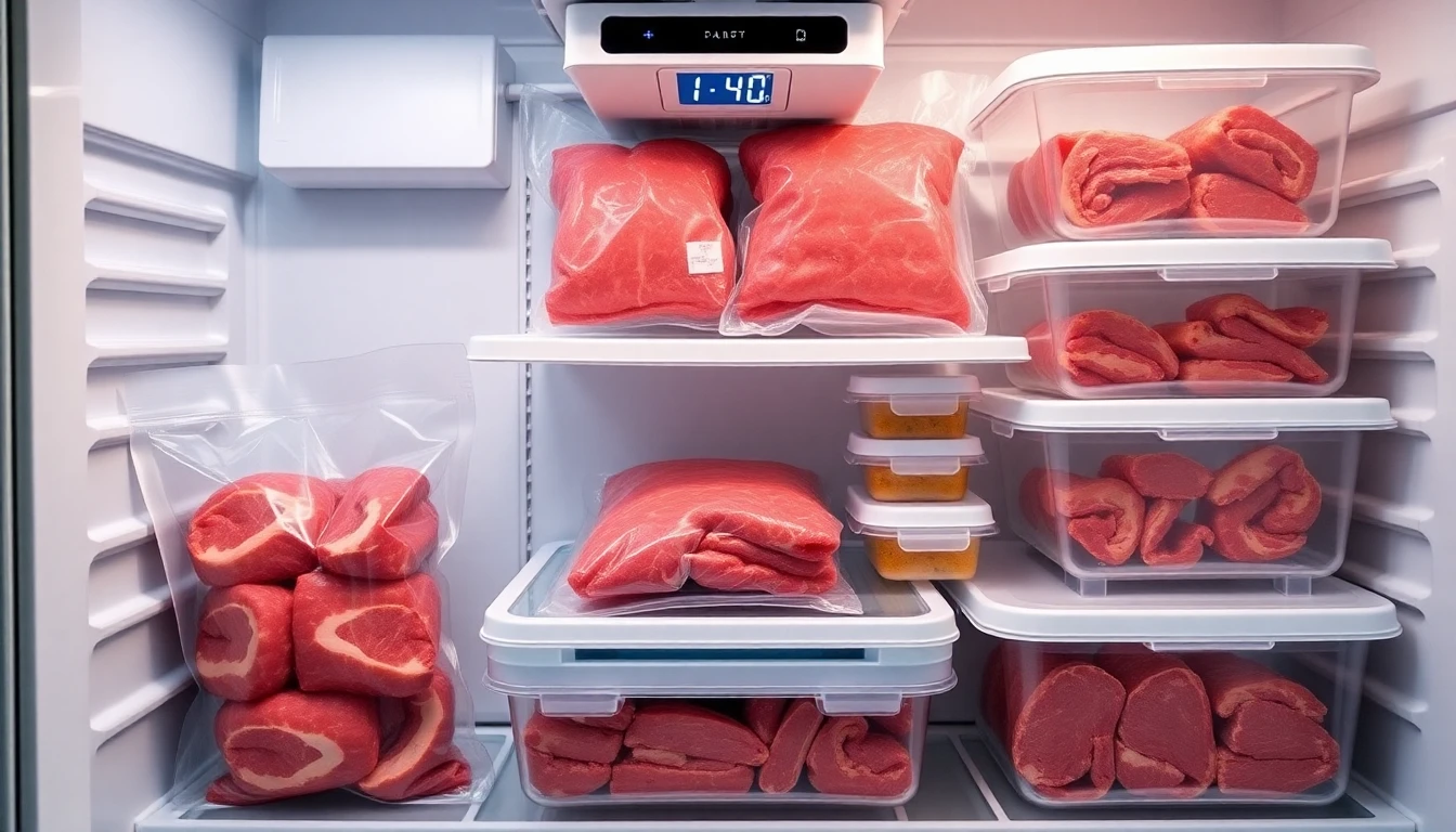 냉동 육류 해동 후 신선하게 보관하는 완벽 가이드