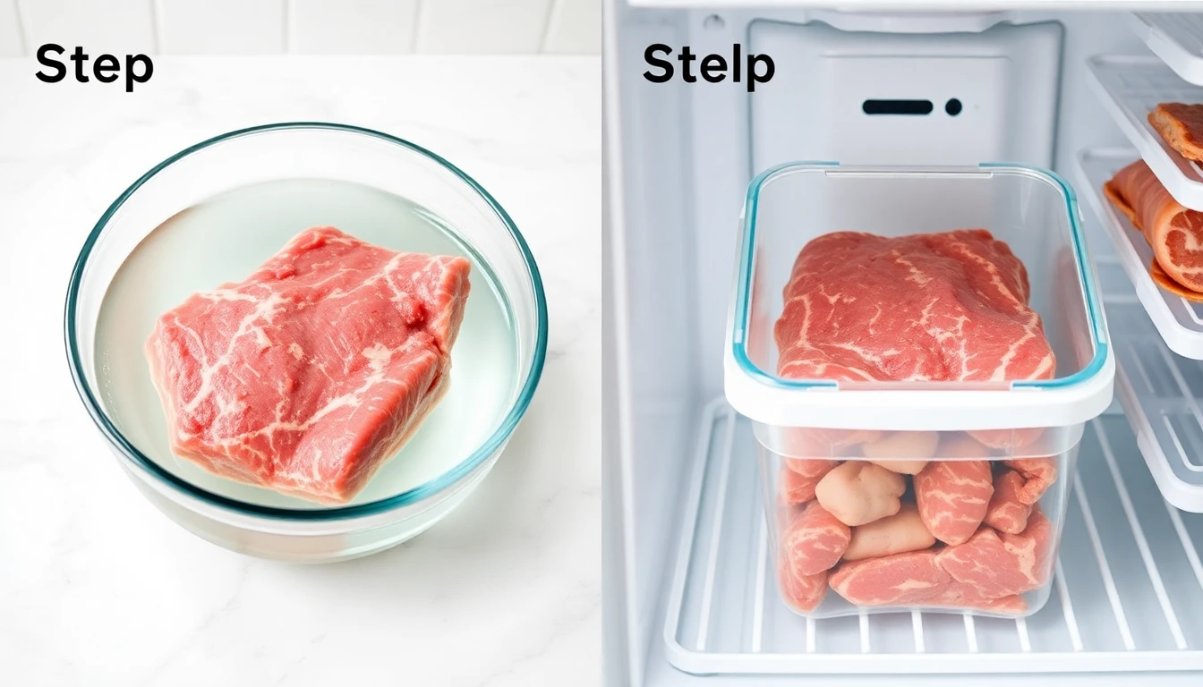 해동한 육류를 신선하게 보관하는 핵심 원칙과 실전 노하우