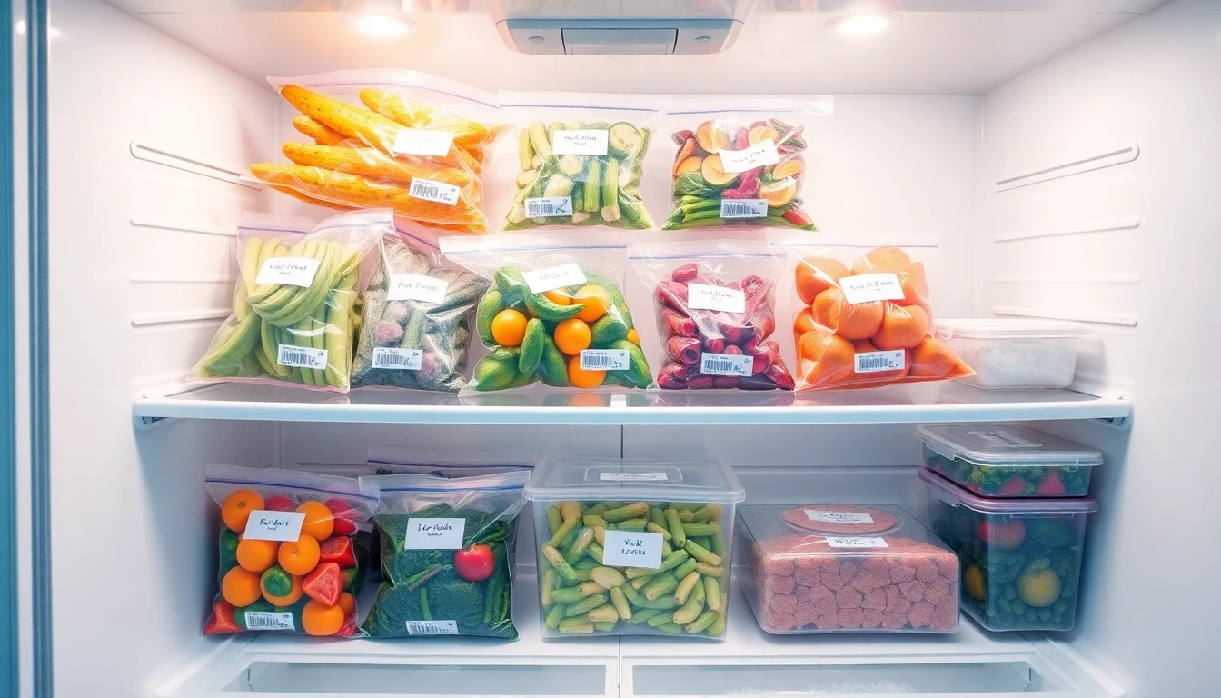 냉동 채소 손질법과 보관기간별 요리재료 활용법