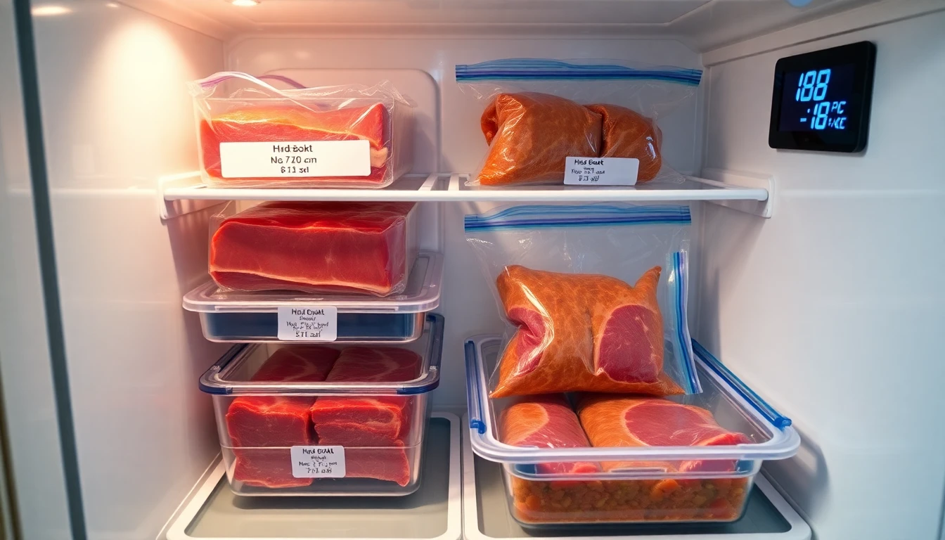 냉동보관 가능한 육류 손질법과 양념 재료 활용 꿀팁