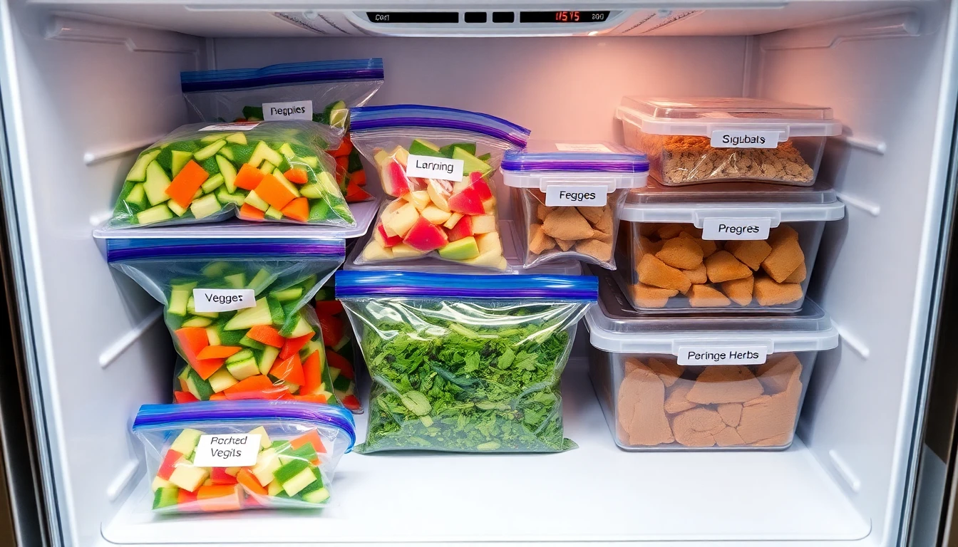 냉동보관 가능한 요리재료 손질법과 보관기간 완전 가이드