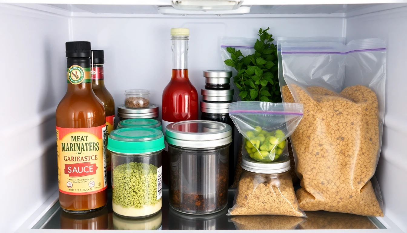 냉동보관 가능한 채소 손질법과 육류 양념 재료의 올바른 보관 방법