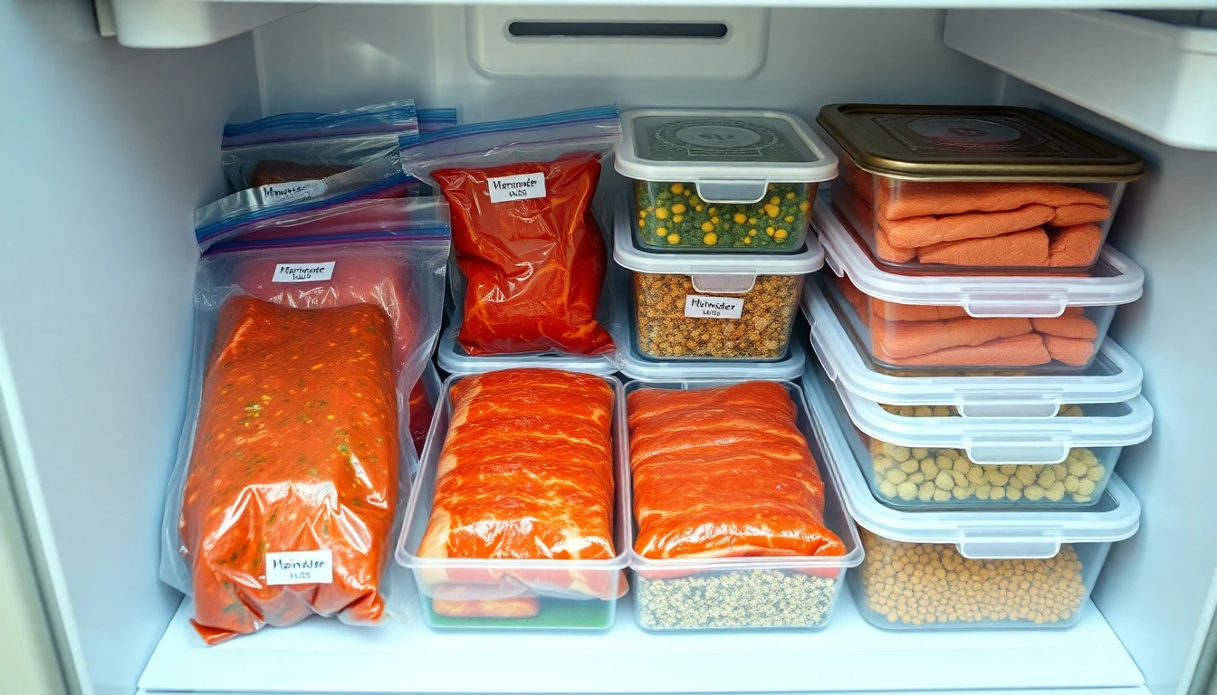 겨울철 식재료 보관법: 냉동 채소 손질과 육류 양념 재료 보관 완벽 가이드