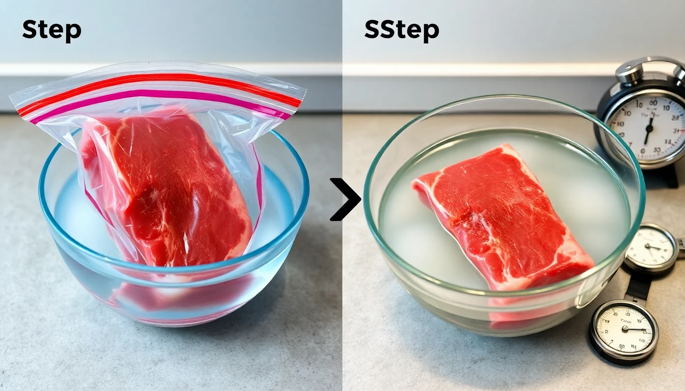냉동 육류 해동 후 신선하게 보관하는 완벽 가이드