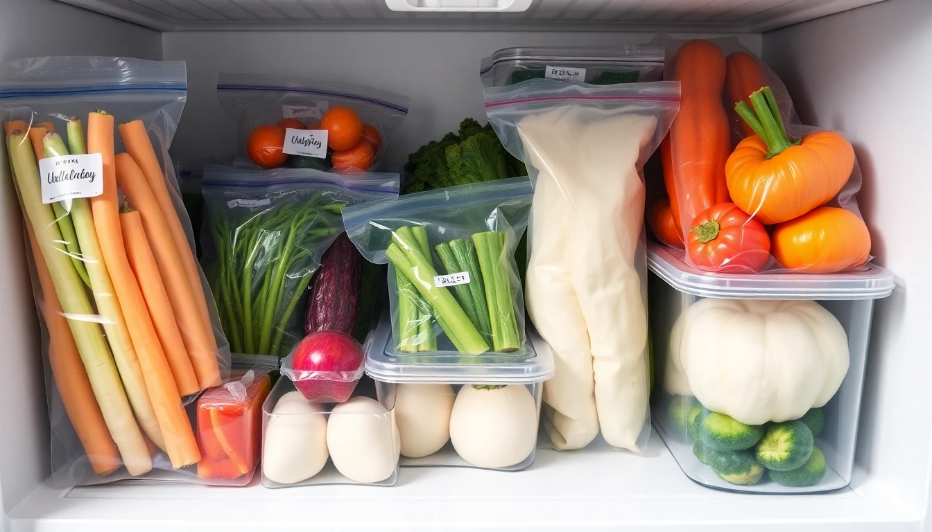 겨울 채소 냉동보관법과 손질 요령: 신선함을 오래 유지하는 실용 가이드