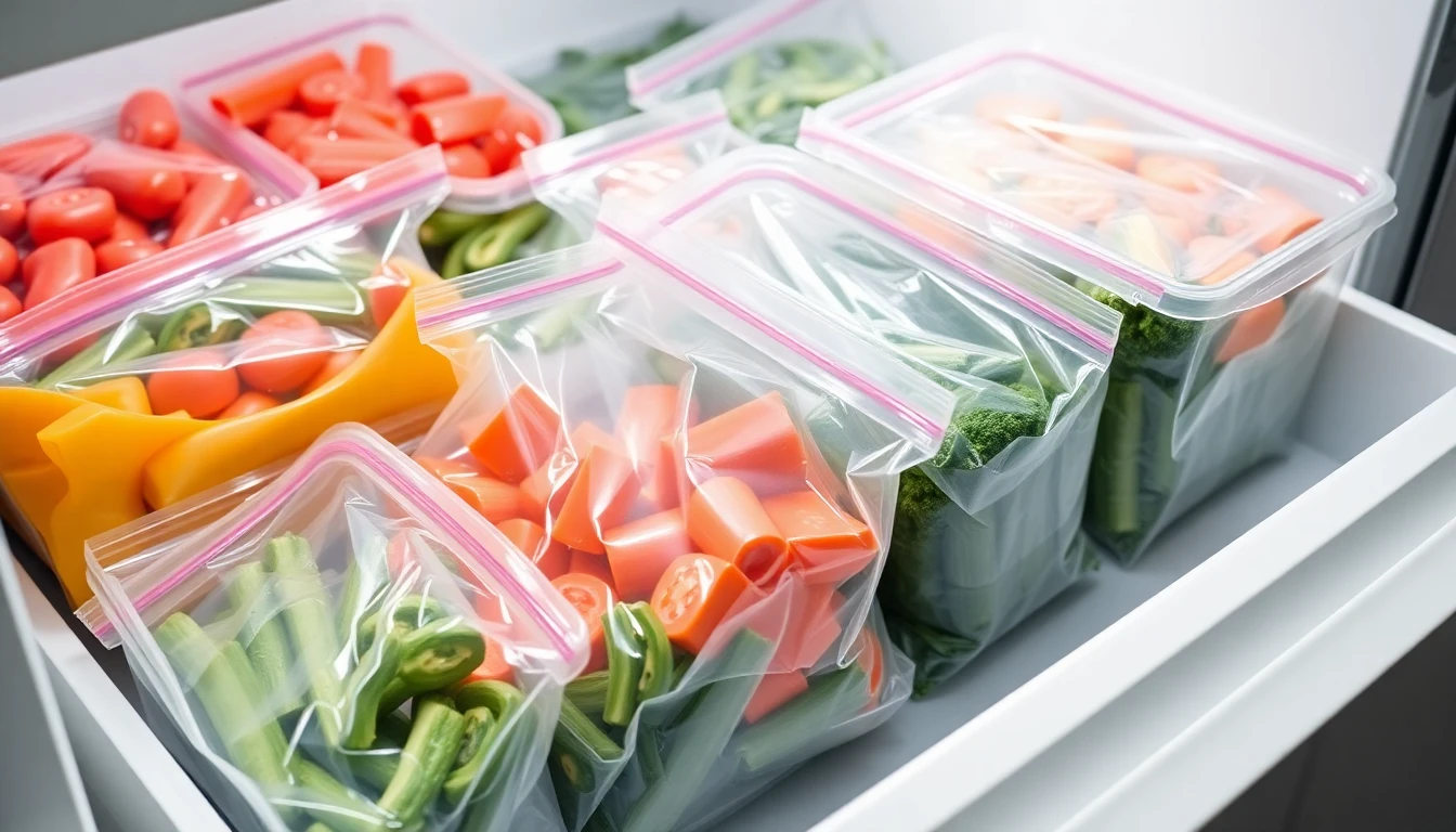 냉동보관 가능한 채소 손질법과 보관기간 완전정리