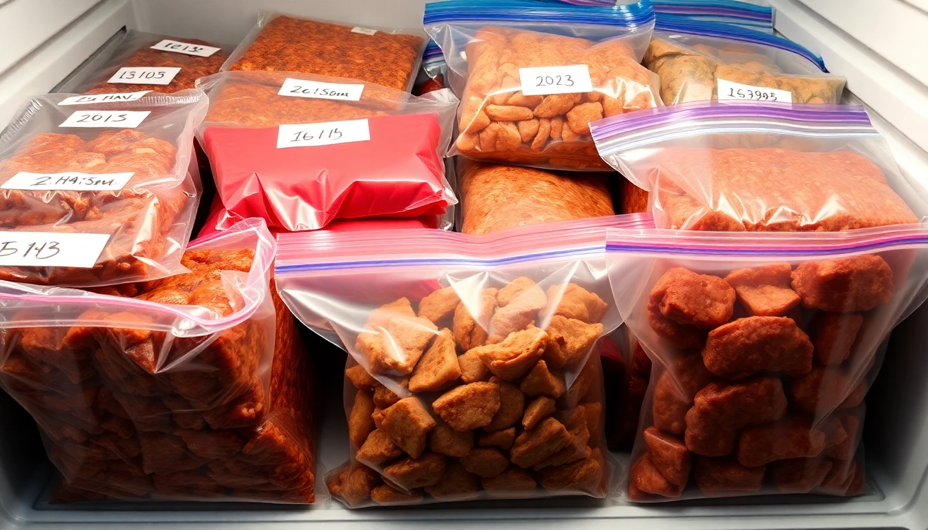 냉동보관 가능한 채소 손질법과 양념 육류 적정 보관기간 가이드