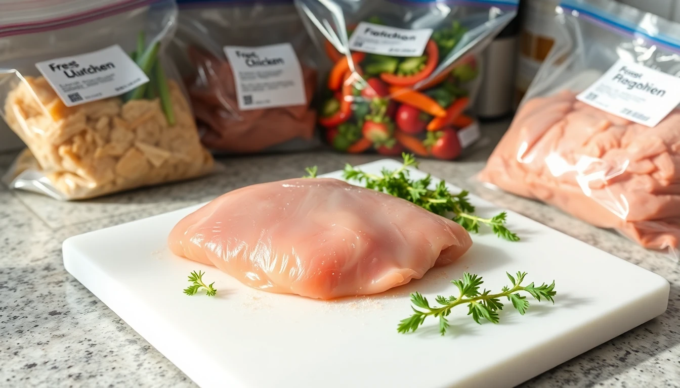 닭가슴살 냉동보관 기간과 올바른 해동법