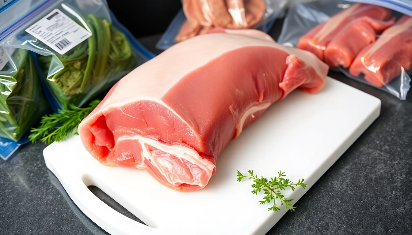 돼지고기 목살 냉동보관 기간과 신선도 유지법