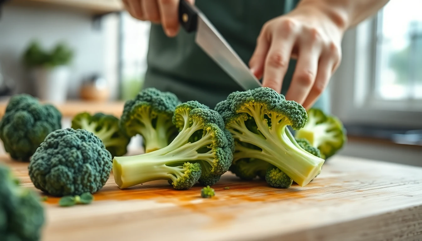 브로콜리 줄기 활용 요리법 완전 정리