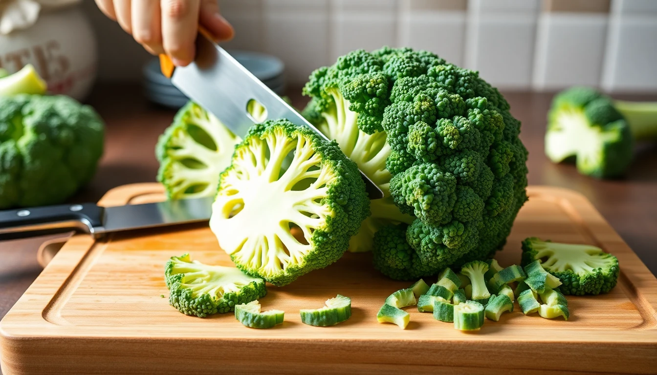 브로콜리 줄기 버리지 마세요! 맛있는 활용법