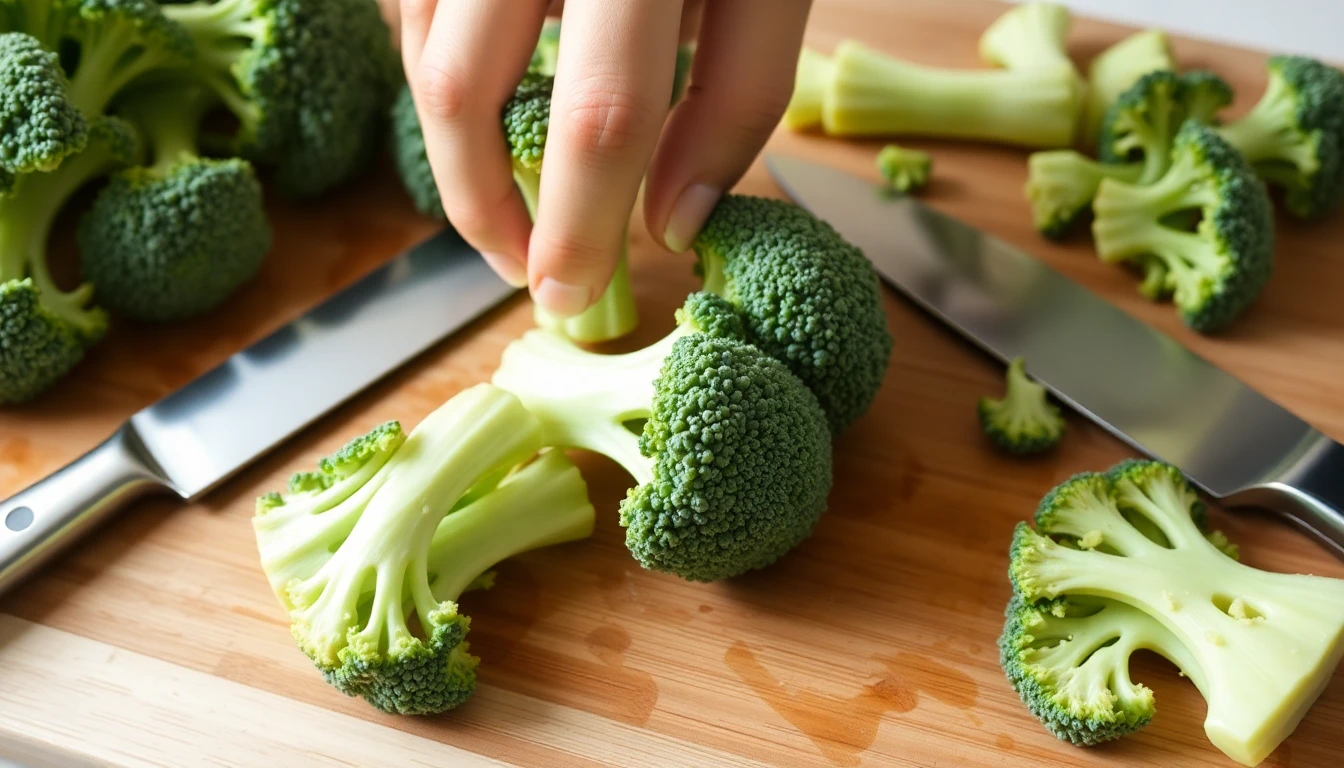 브로콜리 줄기 버리지 마세요! 활용 요리법 총정리