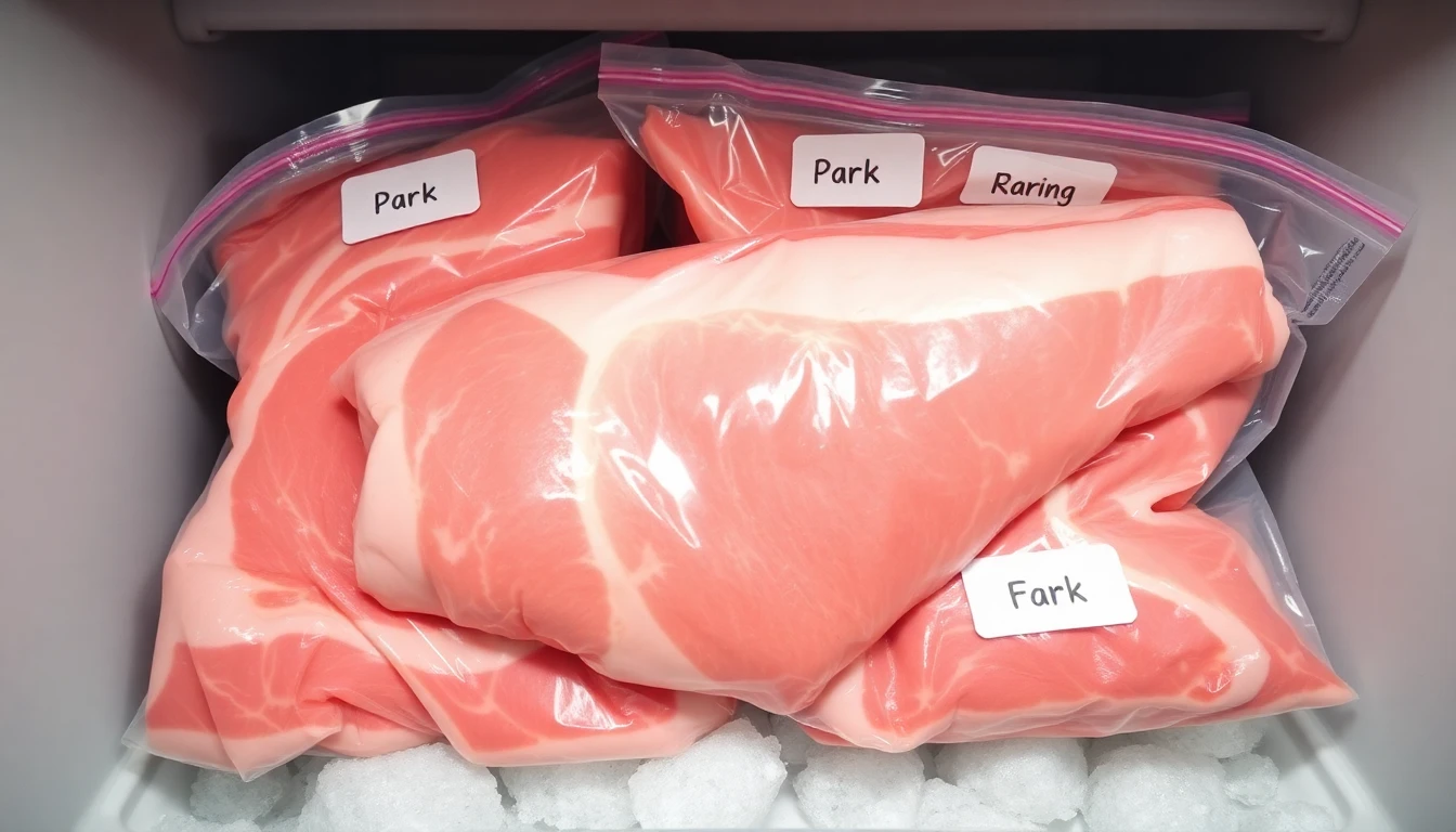 돼지고기 목살 냉동보관 기간과 신선도 유지법