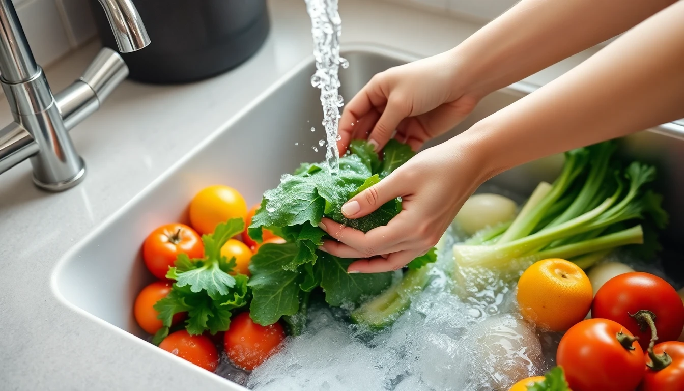 식재료 세척법 완전 가이드 2026