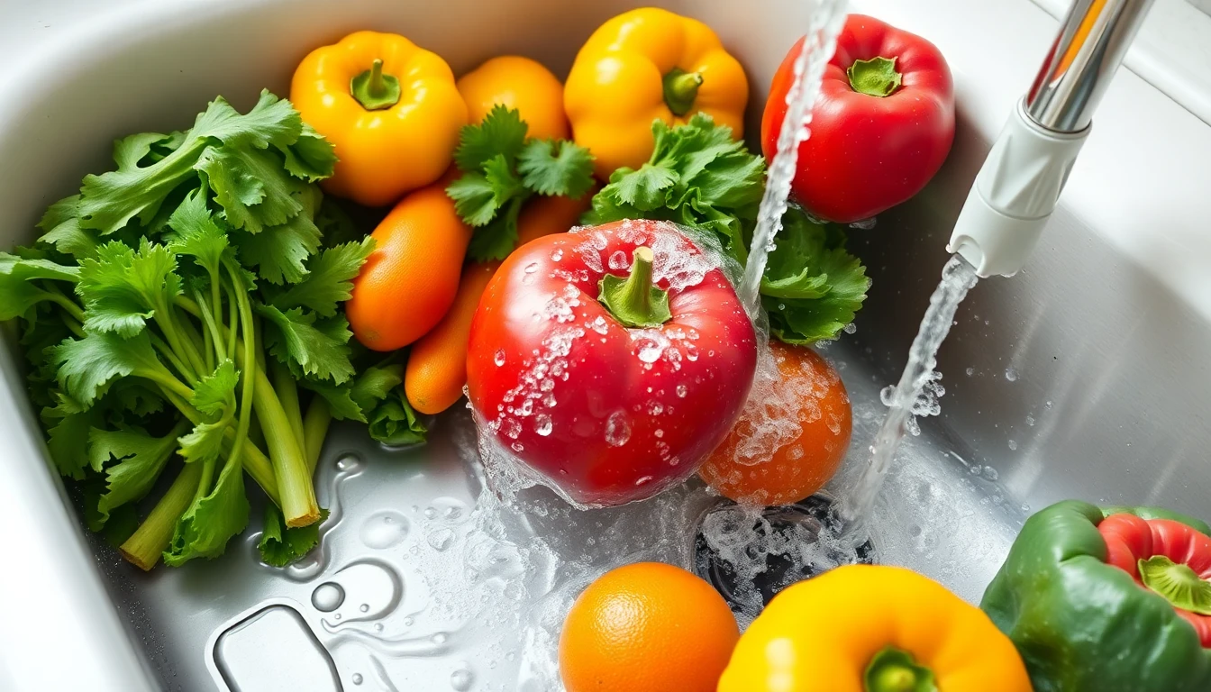 식재료 세척 후 보관까지 완벽 가이드