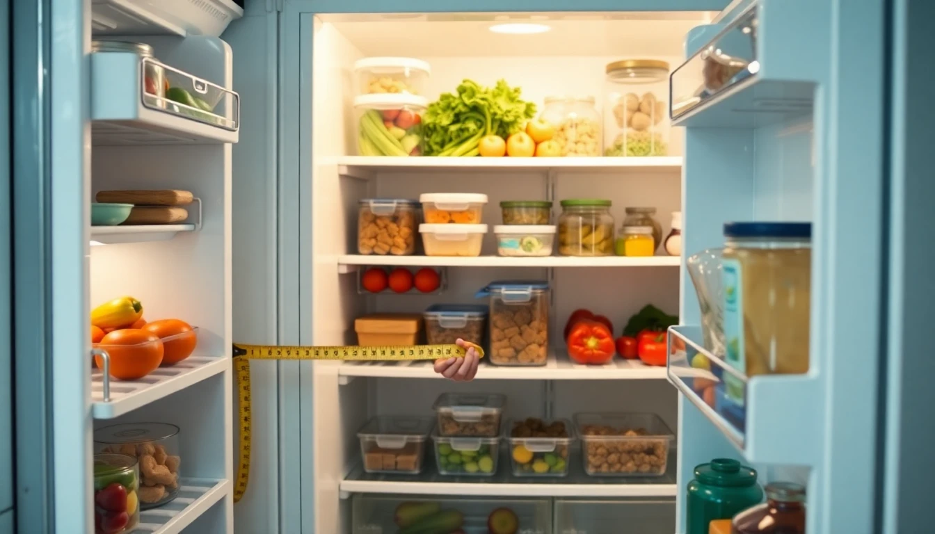 요리 초보자를 위한 냉장고 공간 측정법 2026