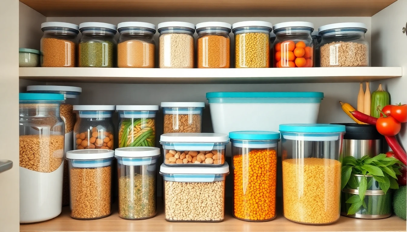 요리 초보자를 위한 식재료 보관 용기 정리
