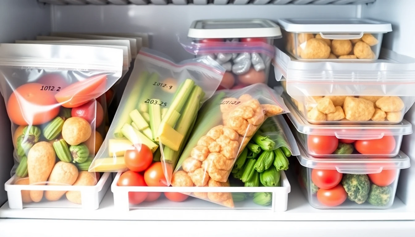 식재료 보관 기간 계산하고 냉동실 구획 나누는 법