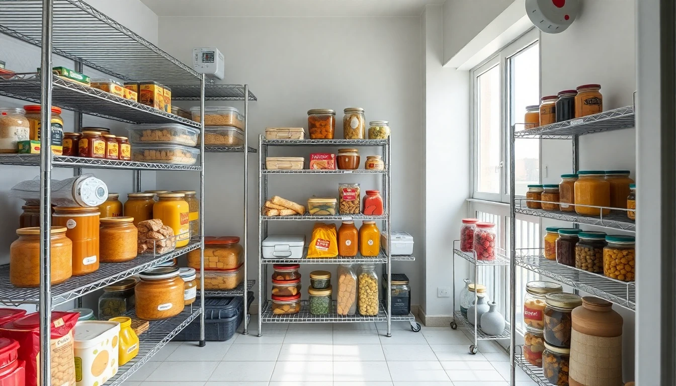 식재료 보관 공간 부족 해결하는 주방 외 보관법