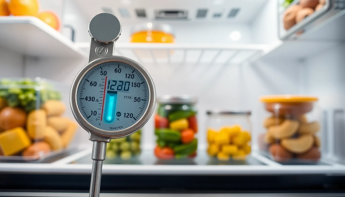 주방 온도계로 냉장고 식재료 보관 완벽 관리법