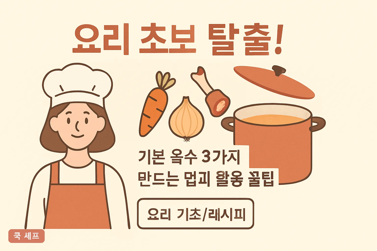 요리 초보 탈출! 기본 육수 3가지 만드는 법과 활용 꿀팁 2026 황금비율 완벽정리