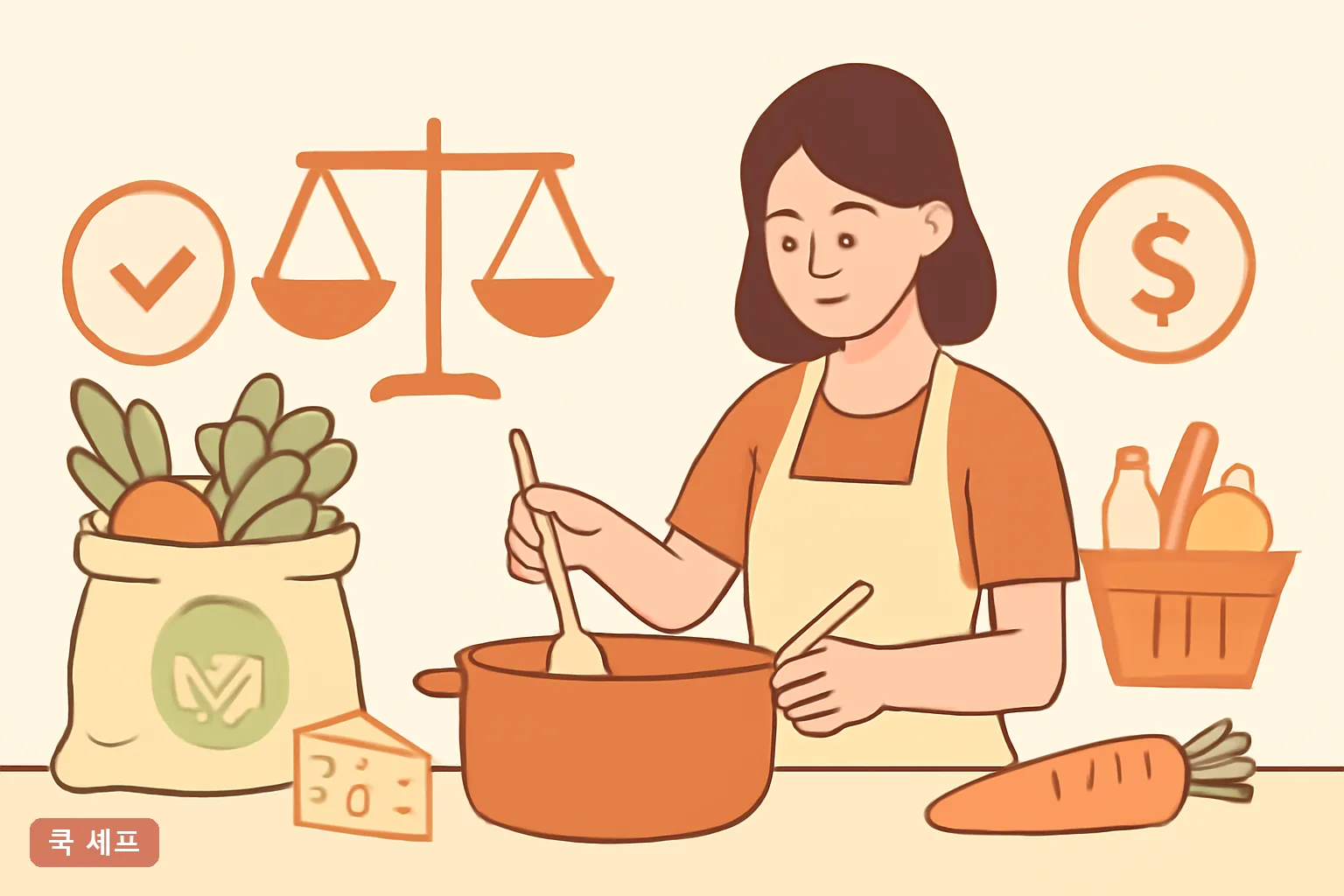 요리 초보자 유기농 vs 일반 식재료 가성비 선택법 2026 품목별 우선순위 표와 20% 예산 공식
