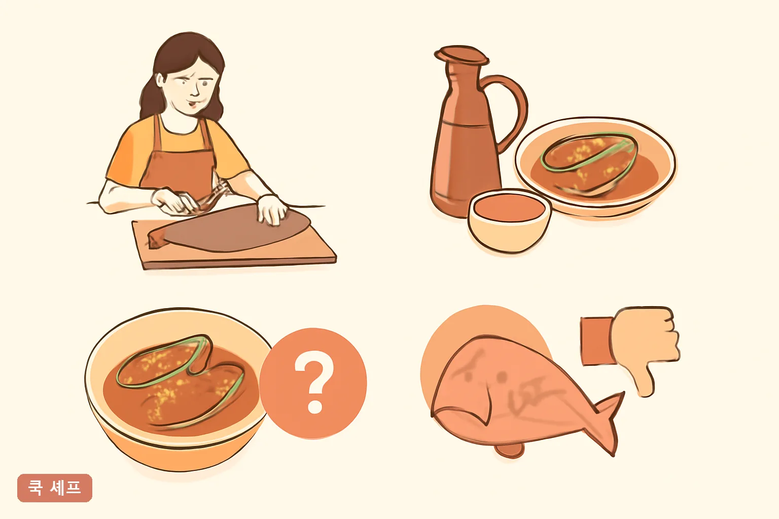코다리찜 비리지 않게 손질하는 법과 양념 비율, 질기거나 싱거울 때 원인
