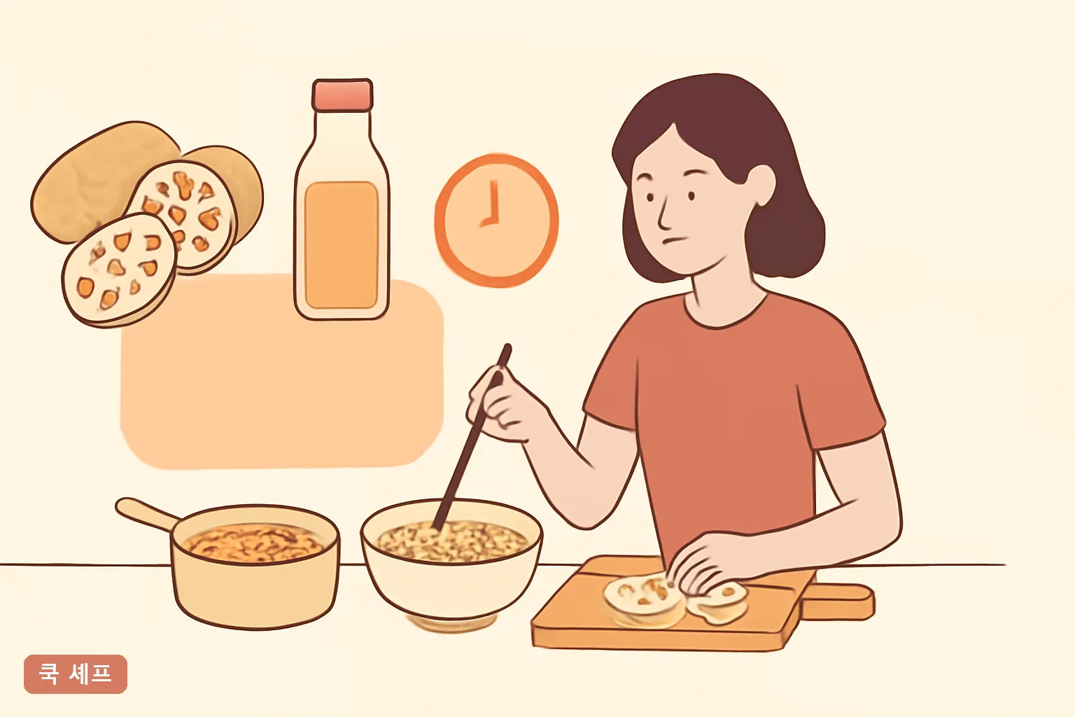연근조림 아삭하게 만드는 법 변색 막는 식초물 시간 몇 분 담가야 하는지 기준