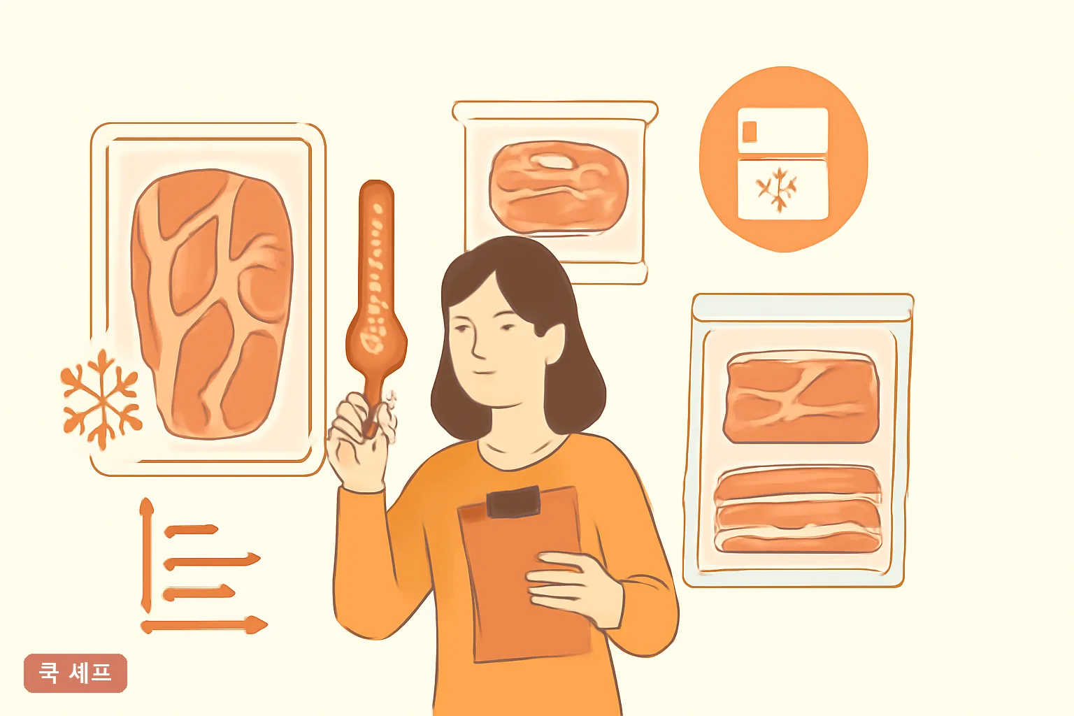 돼지고기 목살 냉동보관 기간과 신선도 유지법 2026 총정리|소분 포장·해동 온도표 완벽 가이드